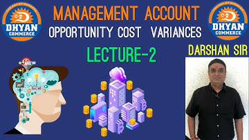 Opportunity Cost Variances( Lec-2)