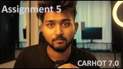 "My Tharun Speaks Assignment 5 Edit | Pure Creative Vibes in Carhot 7.0 🎥✨"