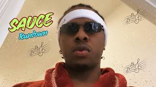 Runtown - Sauce (Official Lyrics Video)