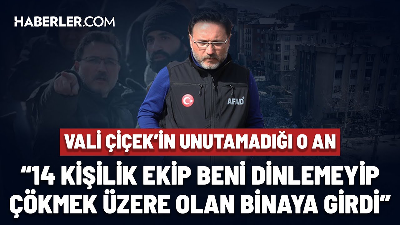 “14 Kişilik Ekip Beni Dinlemeyip Çökmek Üzere Olan Binaya Girdi” | Gökmen Çiçek