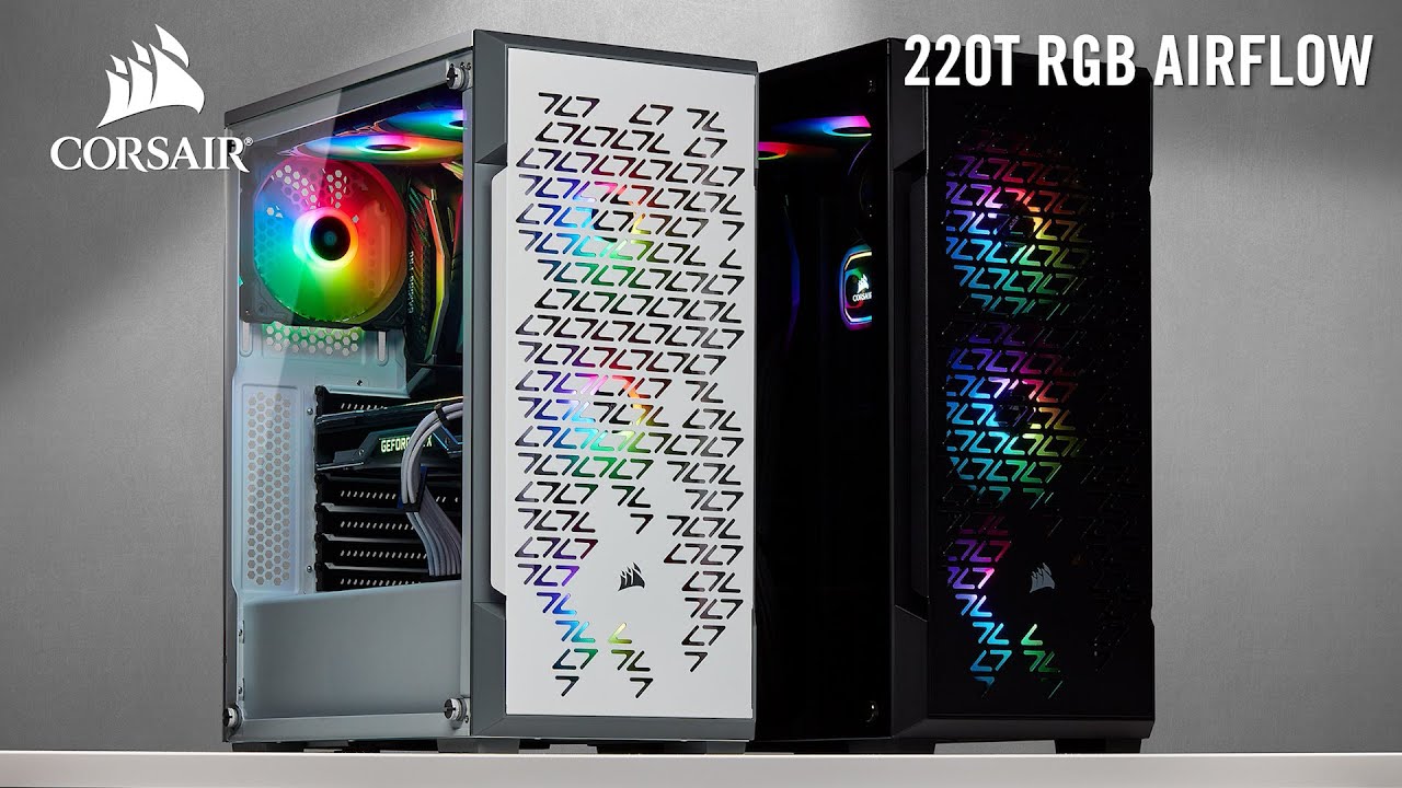 iCUE 220T RGB Airflow Glass Mid-Tower Smart