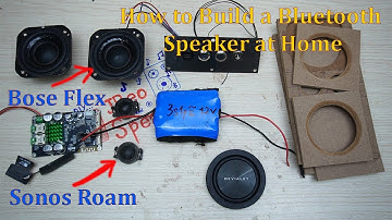 Build a Mini Bluetooth Speaker at Home Bose Soundlink Flex Pro || DIY Portable Bluetooth Speaker