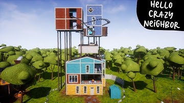 Hello Crazy Neighbor (part 3) - Hello Neighbor mod kit