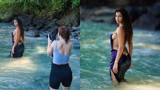 Natural Light Beach Photoshoot in Costa Rica, Canon R6 MRK II Behind The Scenes
