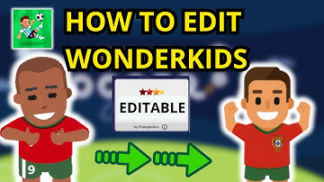 How to Edit Wonder kids in WSC UPDATE 10  (Easy Guide) + CODES