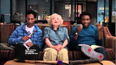Troy, Abed, Betty White Anthropology Rap