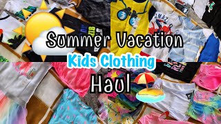 Kids Summer Clothing Haul🌤💛