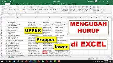 GAK USAH KETIK ULANG! Huruf Kecil Bisa Jadi HURUF BESAR Otomatis di Excel!