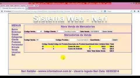 aula 5509 java para web 4   finalizando implementacao valor total da venda de mercadorias