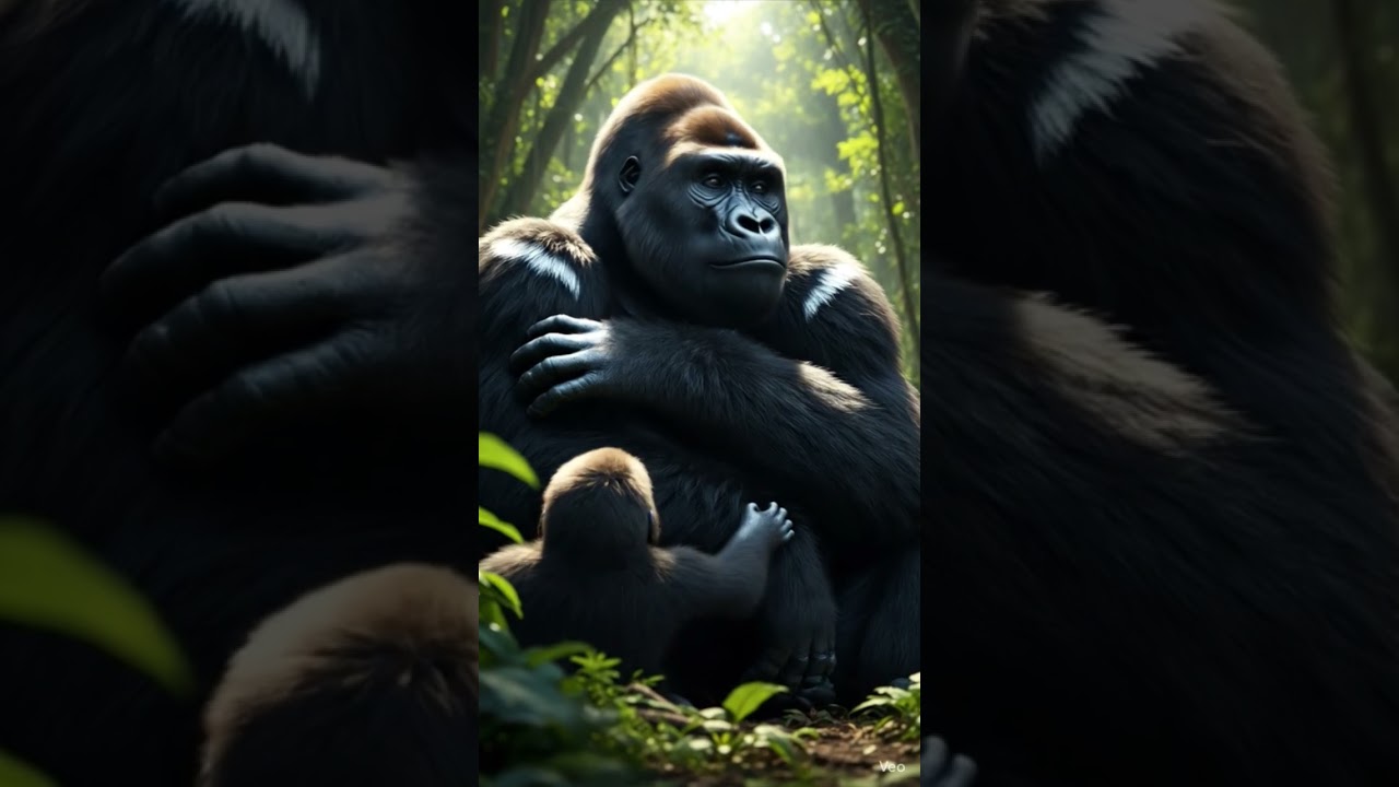 🦍 Jungle Ka Raja Gorilla | Powerful Gorilla Story | 