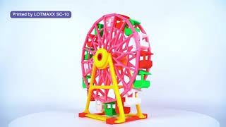 3D Ferris Wheel printed by LOTMAXX SC-10