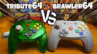 Tribute64 Vs. Brawler64: Which is the better modern Nintendo 64 controller?