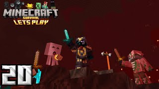 Netherytowa zbroja! - Minecraft Survival #20