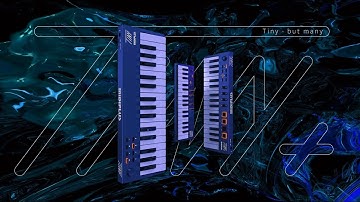 MIDIPLUS design director Jia yike introduce TINY+ series MIDI keyboard
