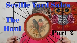 Seville Yard Sales - The Haul - Part 2