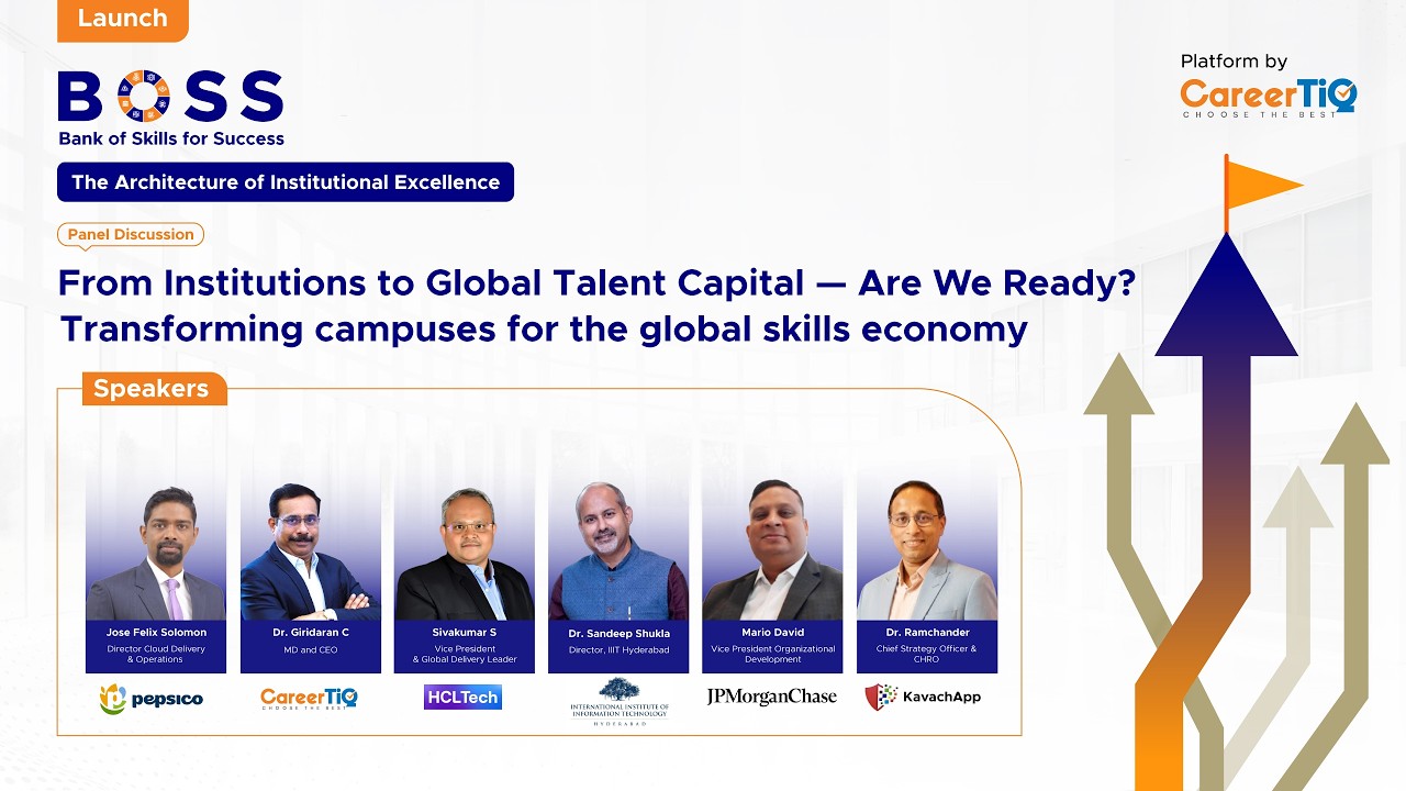 BOSS Launch | From Institutions to Global Talent Capital | Panel ...