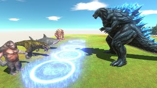 Godzilla Earth VS Units Of Evolution  Animal Revolt Battle Simulator