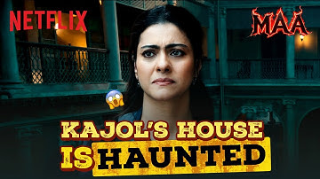 Kajol & Her Daughter Discover the SHAAPIT HAVELI 👁️ | Maa | Netflix India