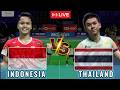 Exciting 🔴 Kunlavut Vitidsarn (THAILAND) vs (INDONESIA) Anthony Sinisuka Ginting Badminton