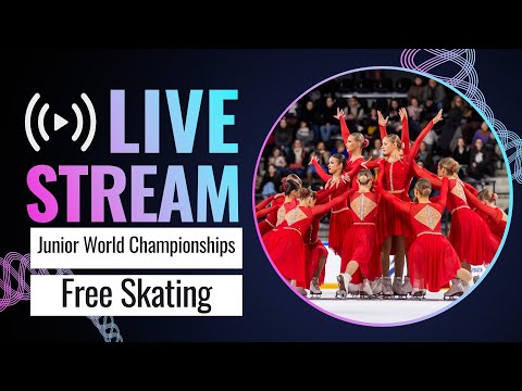 LIVE | Free Skating | World Junior Synchronized Skating Champs | Neuchâtel 2024 | #SynchroSkating