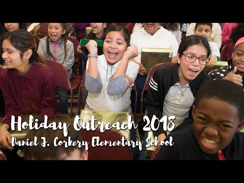 Daisie Foundation's Holiday Outreach 2018- Daniel J. Corkery Elementary School