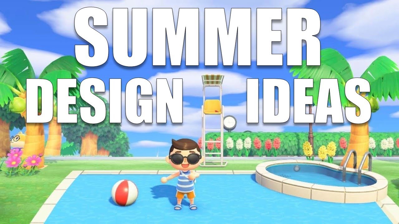 SUMMER Design Ideas For YOUR Island | Animal Crossing New Horizons - YouTube summer-design-ideas-for-your-island-animal-crossing-new-horizons-youtube