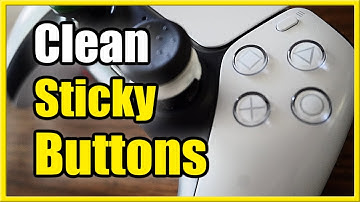 How to Clean Sticky Buttons on PS5 Controller (Best Method)
