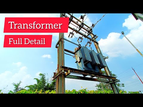 Distribution Transformer (DTR) full detail in hindi Structure detail hight
