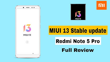MIUI 13 Redmi Note 5 pro & Stable update daily use very smooth Ui & Android 12 update 🥰🥰🥰