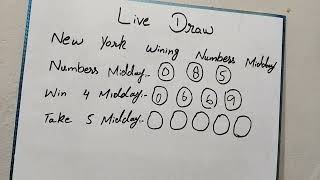 New York Midday Lottery Results For - 18 Jun, 2026 - Numbers - Win 4 - Take 5 - NY Lotto - Powerball