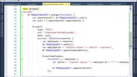 68| C#||Tutorial In Bangla || Loading Partial View using Jquery AJAX with Asp.Net Core