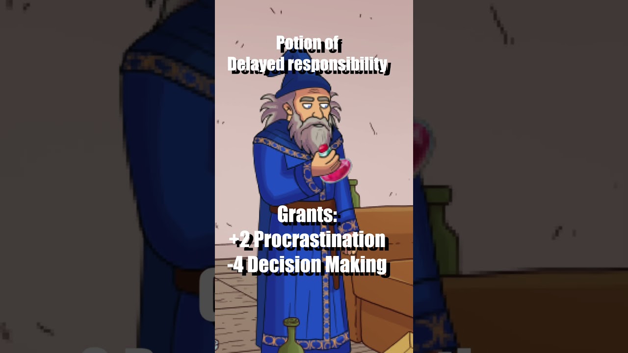 Eldon the wizard daily life. #wizard #fyp #relatable #meme #dnd #animation #fantasy #digitalart