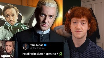 Tom Felton Never Really Left Hogwarts