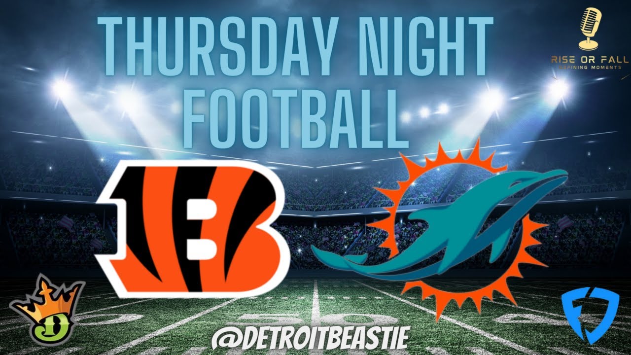 week-4-thursday-night-football-draftkings-picks-tnf-mia-cin-nfl-dfs