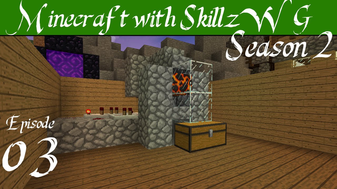 Automatic Chicken Farm and Shop - Minecraft 1.8 Vanilla Let's Play with SkillzWG :: Episode 03