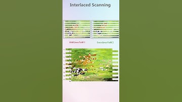 Interlaced scanning