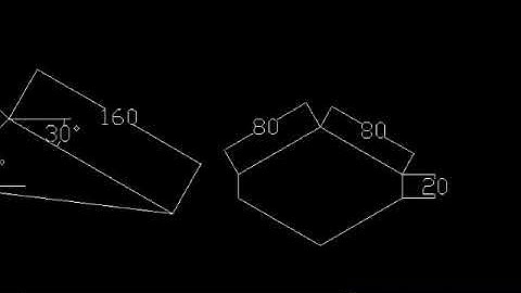 Autocad 2D: Bài thực hành số 1 - Bài 1.2. Lệnh LINE trong Autocad.