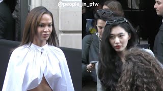 Joan Smalls & Bonnie Chen - Kenzo Fall Winter 2025/2026 fashion show in Paris - 07.03.2025