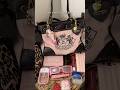 asmr what’s in my bag ♡🎀 (no talking) #asmr #whatsinmybag #juicycouture #asmrtapping #asmrsounds