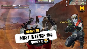 MEOW’S MOST INTENSE SOLO VS PRO SQUADS MOMENTS | CALL OF DUTY MOBILE GAMEPLAY | CODMOBILE | CODM