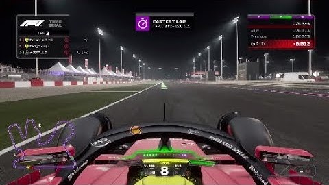 F1 23 Time Trial Qatar Hotlap 1:20:383 + Setup (Controller)