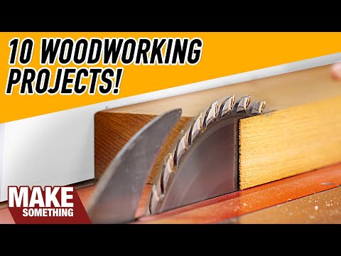 10 Woodworking Projects You Can Make For Christmas!