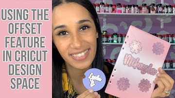My two favorite ways to use the offset feature in Cricut Design space! How to do an offset