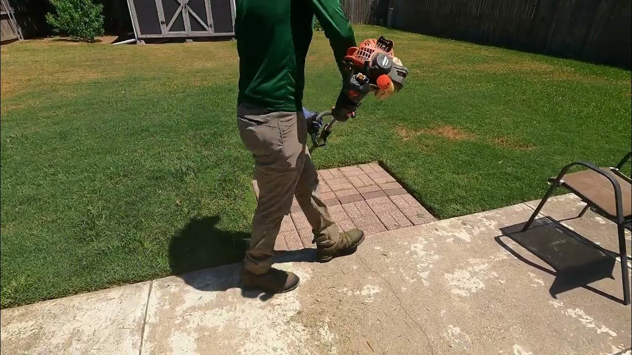 UltraSatisfying Lawn Care! How to Edge without an Edger YouTube