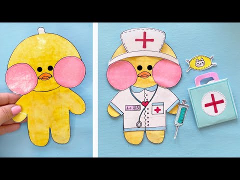 Костюм ДОКТОРА для уточки Лалафанфан | DIY УТОЧКА Лалафанфан ИЗ БУМАГИ - Лум Планет