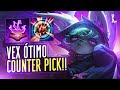 VEX GAMEPLAY | É MUITO FORTE CONTRA AS COMPOSIÇÕES CERTAS!! | LoL Wild Rift
