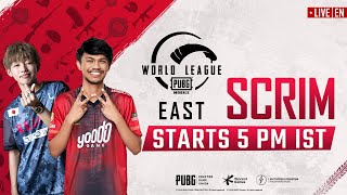 [EN] PMWL EAST Scrim | PUBG MOBILE World League - Season 0 - 2020