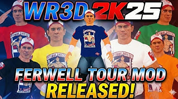 [440MB] WR3D 2K25 FAREWELL TOUR EDITION RELEASED! MOD, NEW FEATURES UPDATED ROSTER,NEW MOVE NEW BELT