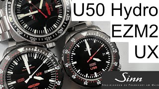Sinn Complete Oil Filled Range (U50 Hydro)