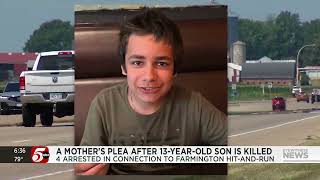 Farmington hit-and-run: 4 arrested in crash that killed 13-year-old